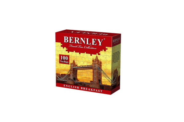 Bernley Чай "ENGLISH BREAKFAST", 100 пак х 2 гр - купить с доставкой по ...