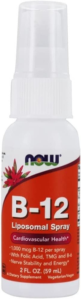 Now foods Витамин B-12 спрей liposomal spray B12 - купить с доставкой ...
