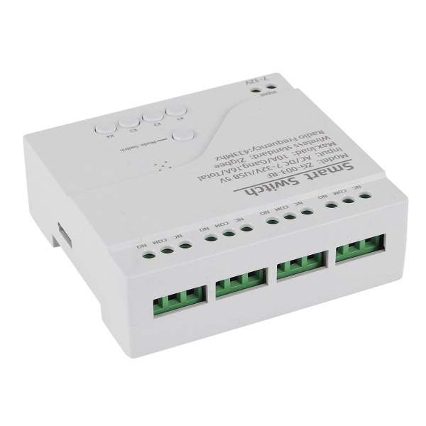 4-канальный беспроводной коммутатор ZigBee, модуль коммутатора WiFi ...