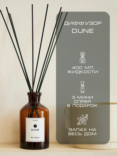 Ароматический диффузор BY Kaori, Жидкий, Цитрус, Древесный, 500 мл ...