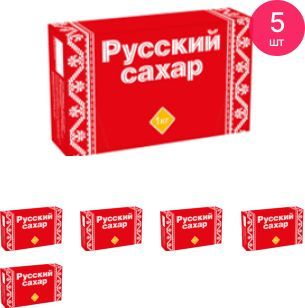 Сахар белый кусковой Русский ГОСТ 1кг / рафинад в кубиках / сладости ...