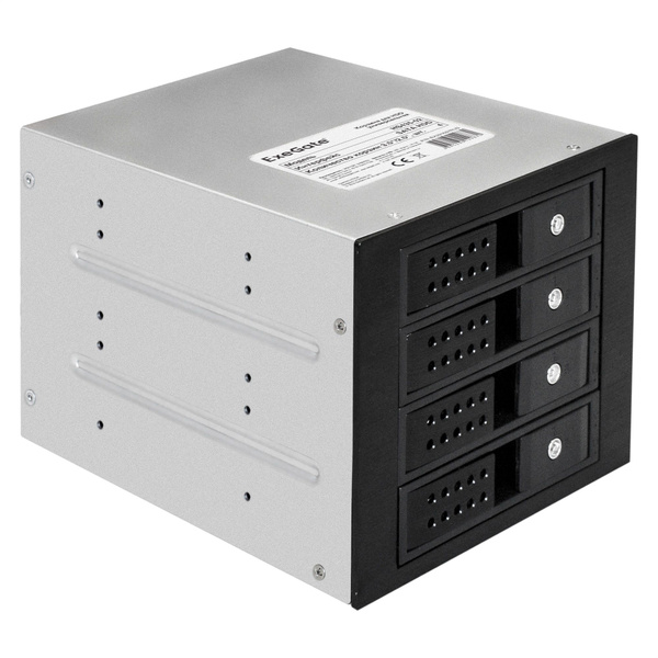 Корзина для HDD ExeGate HS435-02 (универсальная, на 4*3,5"/2.5" SATA ...