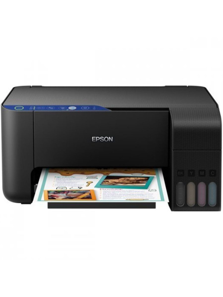 Epson МФУ Струйное EcoTank L3251, черный купить на OZON по низкой цене ...