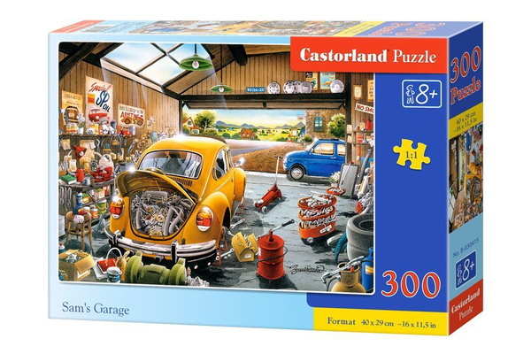 CastorLand Пазл Гараж Сэма, 300 деталей - купить с доставкой по ...