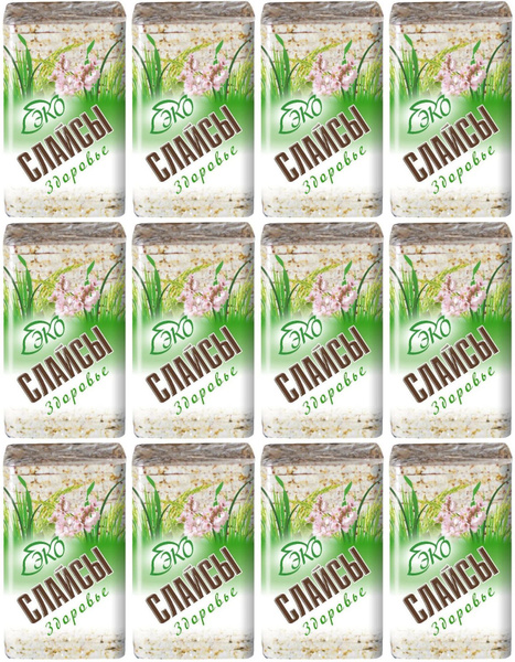 Продукт Алтая Хлебные эко слайсы, "Здоровье", 50 г - 12 шт - купить с ...