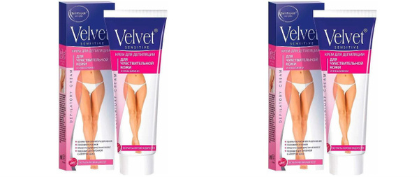 Velvet Крем для депиляции, для чувствительной кожи и зоны бикини, 100 ...