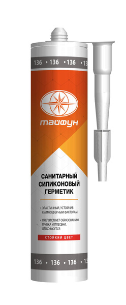 Силиконовый Герметик Тайфун, Для стен - купить по низким ценам в ...