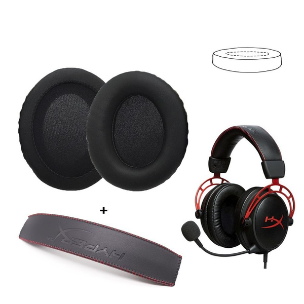 Амбушюры для наушников HyperX Cloud-1, арт. wy00086-105*85mm-K+wy00258 ...