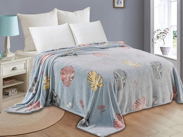 Плед 200х150 см, Микрофибра - купить в интернет-магазине OZON с ...