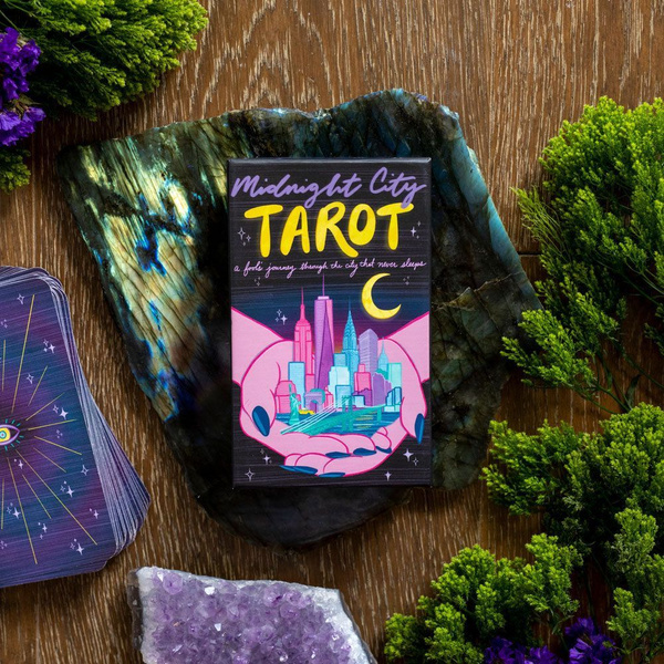 Карты Таро полуночного города/ Midnight city tarot, Гадальные, 78 карт ...