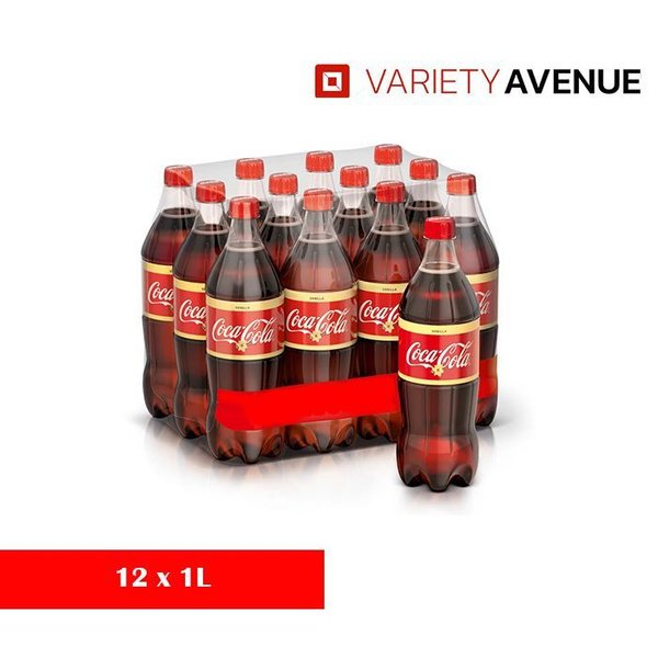 Coca-Cola Vanilla 1L (Кока-Кола ВАНИЛА 1л) напиток сильногазированный x ...
