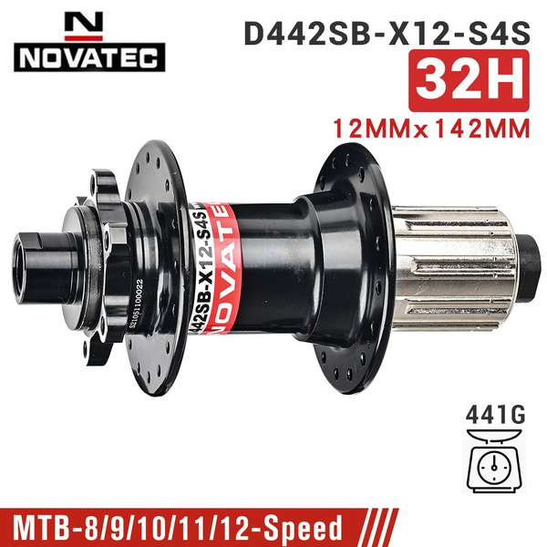 Задняя ступица велосипеда Novatec D442 для 8-12-скоростного горного 32 ...