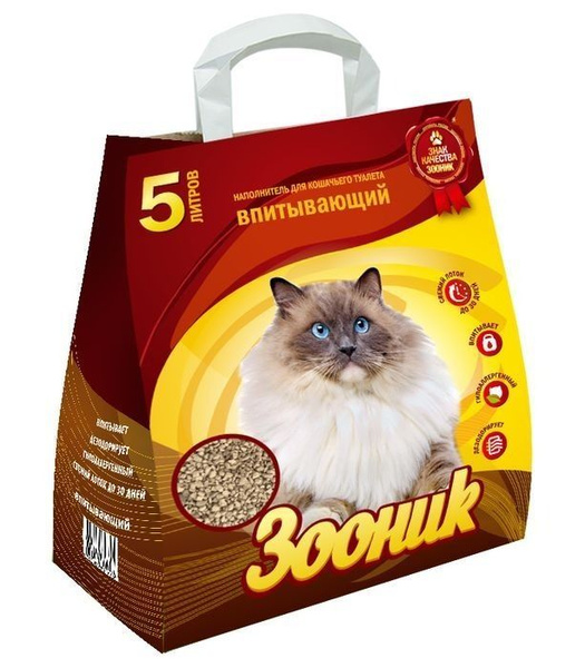 Зооник Наполнитель Минеральный Впитывающий - купить с доставкой по ...
