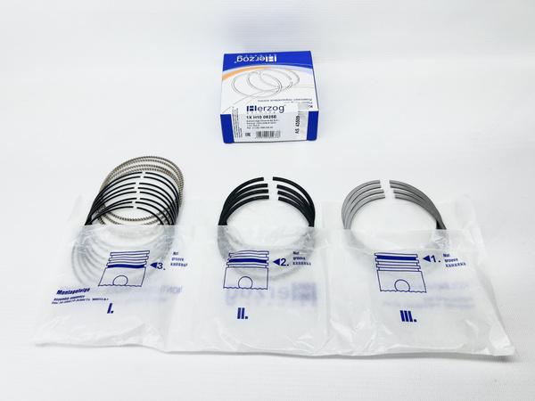 Комплект поршневых колец ВАЗ 2170 приора,Веста,гранта 82.5 HERZOG ...