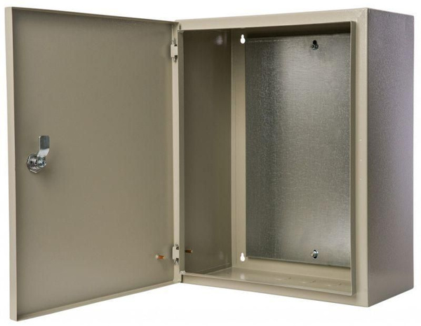Корпус навесной ЩРНМ-2 500х400х220 IP31 с монтаж. панелью метал ...
