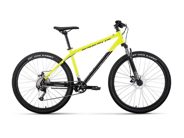 Велосипед Forward Apache 29 2.0 D 2023 рост 19" ярко-зеленый/черный ...