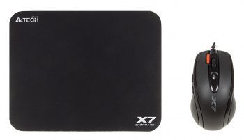 Мышь A4Tech X-710BK+X7-200MP X-710BK+X7-200MP - купить по выгодной цене ...