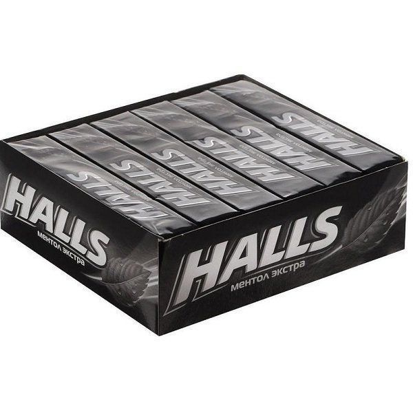 Halls ментол Экстра