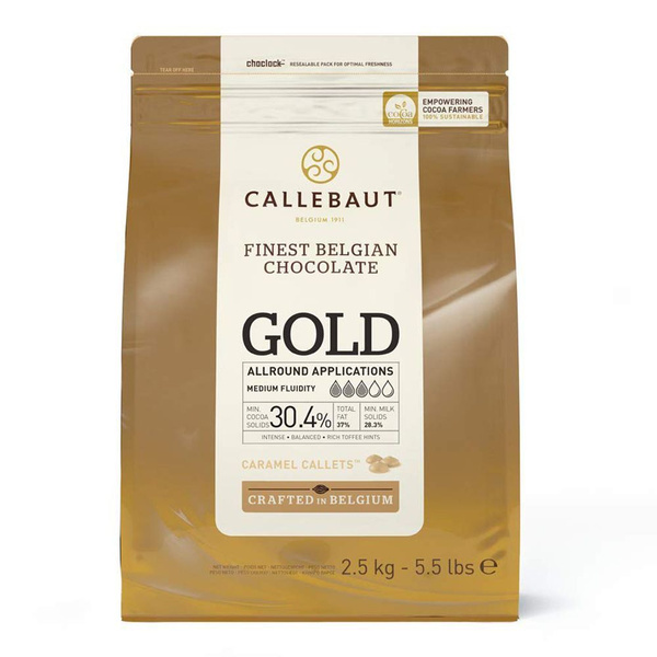 Купить Белый Шоколад Callebaut 2.5 Кг