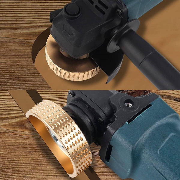 Набор дисков для резьбы по дереву, угловая шлифовальная машина, 5 шт ...