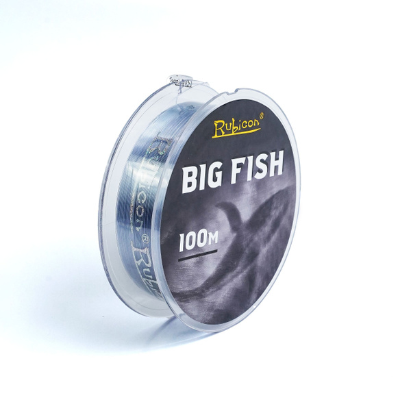 Монофильная леска для рыбалки Rubicon Леска Big Fish_темно-серый_темно ...