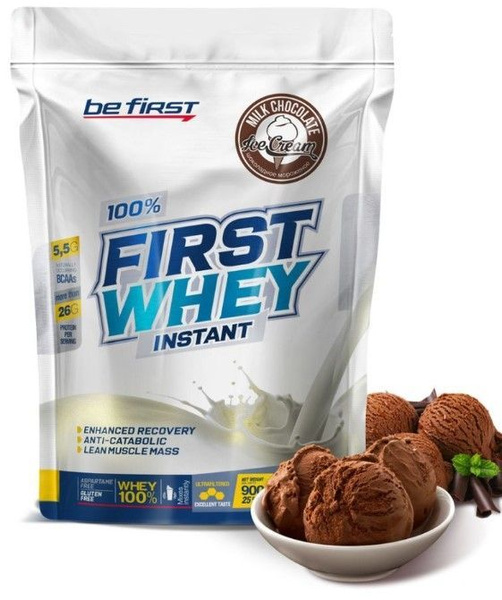 Сывороточный протеин Be First First Whey Protein Instant 900 гр ...