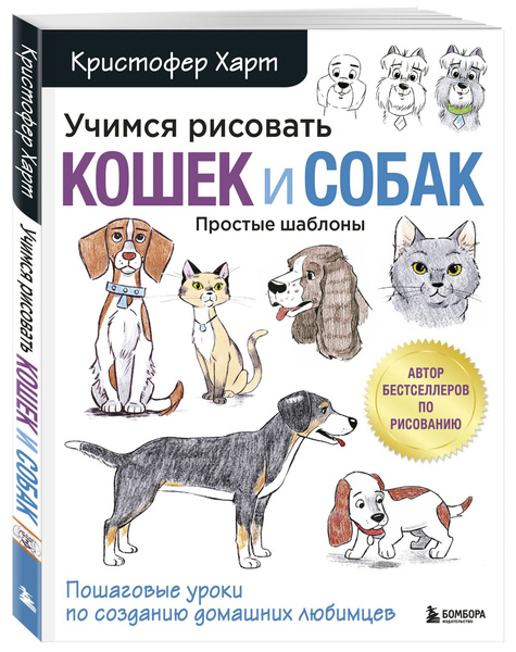 Как рисовать кошек. Поэтапное руководство по рисованию котов и кошек