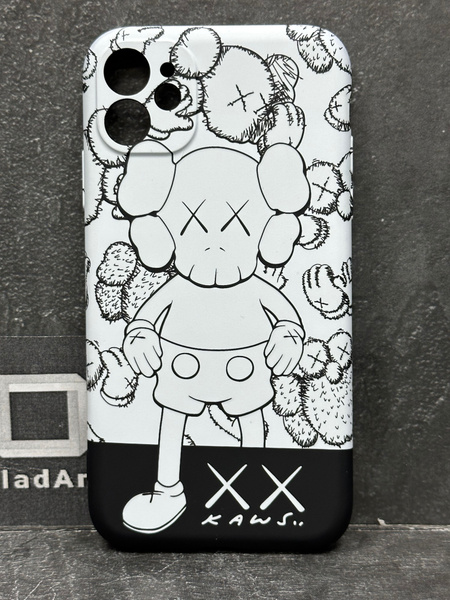 Светящийся чехол-накладка для Iphone 11, Айфон 11 LUXO/KAWS с ...
