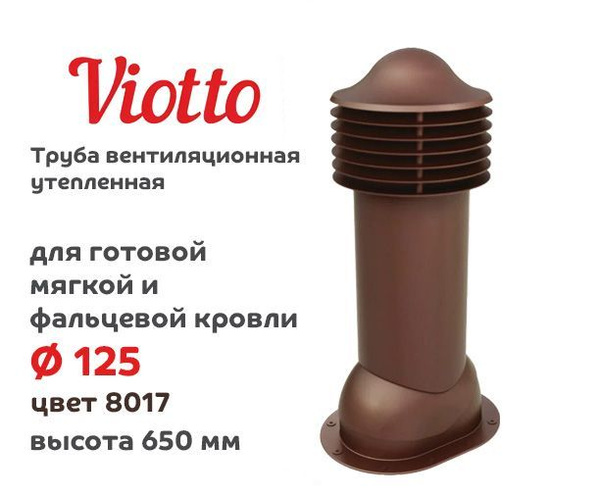 труба вентиляционная viotto