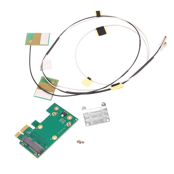 Адаптер карты PCI Express Беспроводная сеть Ethernet LAN Mini PCI-E ...