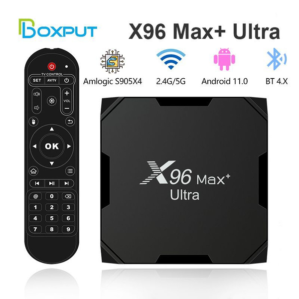 Характеристики tv box BOXPUT x96 max plus ultra/S905X4/андроид 11/ 4 гб ...