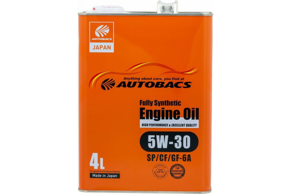 Масло моторное Autobacs 5W-30 Синтетическое - купить в интернет ...