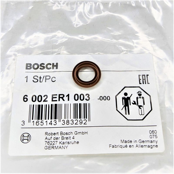 BOSCH Кольцо уплотнительное форсунки топливной