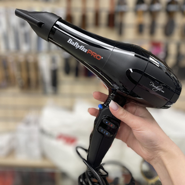 Фен для волос BaByliss PRO Prodigio ionic BAB6730IRE 2300W, черный ...