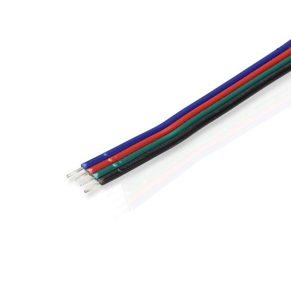 Удлинитель светодиодной ленты FEROSVET Провод RGB 4х0,25мм для лент К1 ...