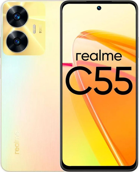Смартфон realme C55 128 ГБ 6 ГБ Бежевый IPS 2 SIM купить c доставкой на ...