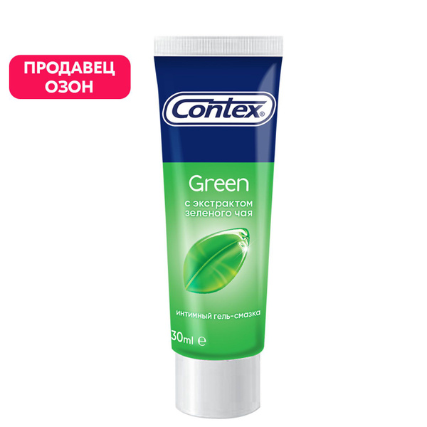 Интимный гель-смазка Contex Green, с антиоксидантами, 7550, 30 мл ...