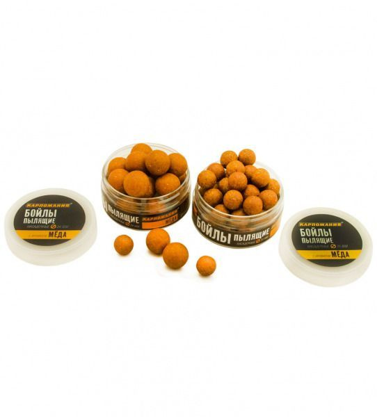 Бойлы насадочные (пылящие) Карпомания 120гр 20мм МЁД - купить с ...