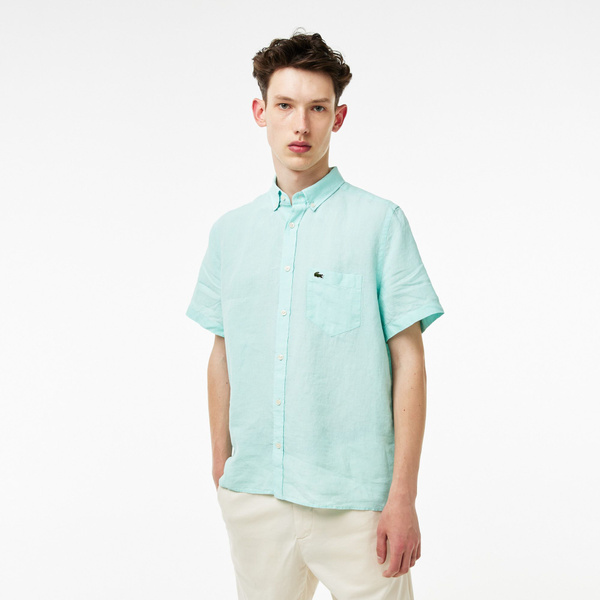 Рубашка Lacoste Regular fit - купить с доставкой по выгодным ценам в ...