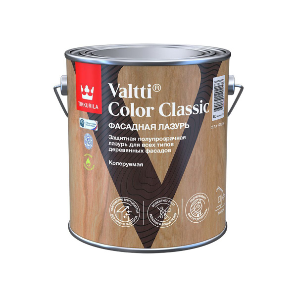 Фасадная лазурь Tikkurila Valtti Color Classic / Валти колор классик ...