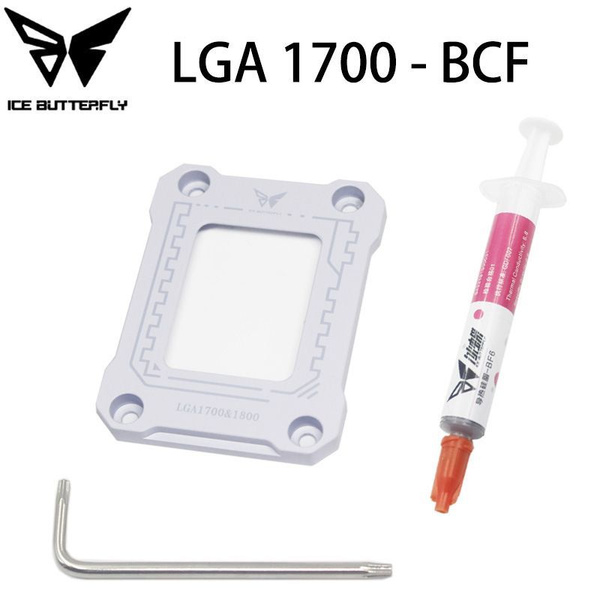 Рамка крепления процессора Ice Butterfly LGA1700-BCF, Intel 12 и 13 ...
