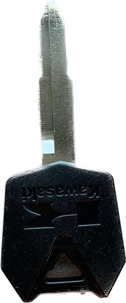 Заготовка ключа замка зажигания (болванка) Kawasaki, левый, цвет черный ...