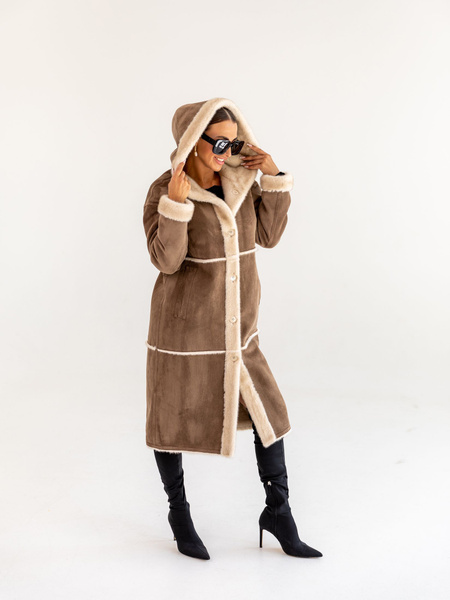 Дубленка искусственная BOMFURS - купить с доставкой по выгодным ценам в ...