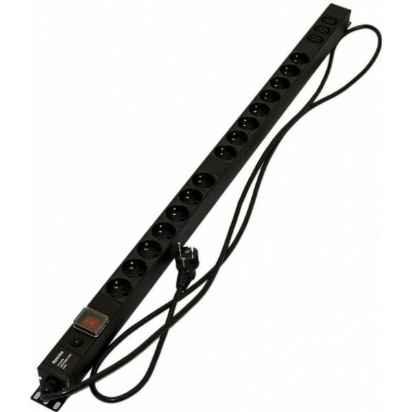 Сетевой фильтр Hyperline SHE-15SH-3IEC-SF-2.5EU - купить по выгодной ...