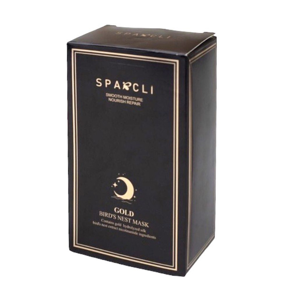 Маска для лица с экстрактом ласточкиного гнезда Sparcli Gold Birds Nest ...