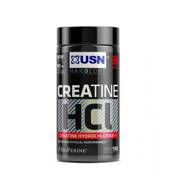 Креатин гидрохлорид в капсулах USN Hardcore Creatine HCL, 100 капсул ...