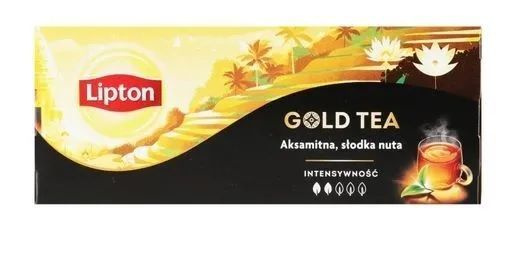 Lipton Чай черный Gold Tea, 25 пакетиков - купить с доставкой по ...
