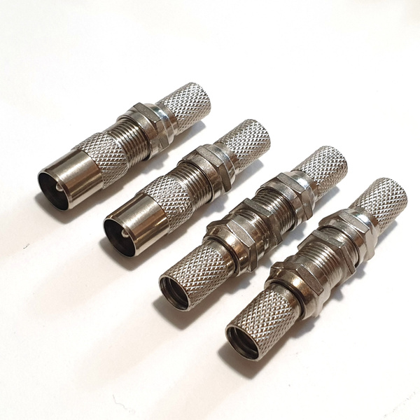 TV набор CADENA для подключения антенны к телевизору: штекер "папа"-2шт ...