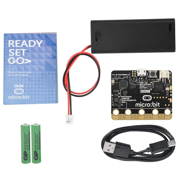 Стартовый комплект Microbit GO Комплект BBC Smart Car Microbit AI And ...