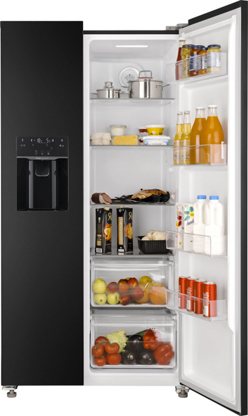 Холодильник Weissgauff WSBS NFW Inverter Ice Maker, черный - купить по ...